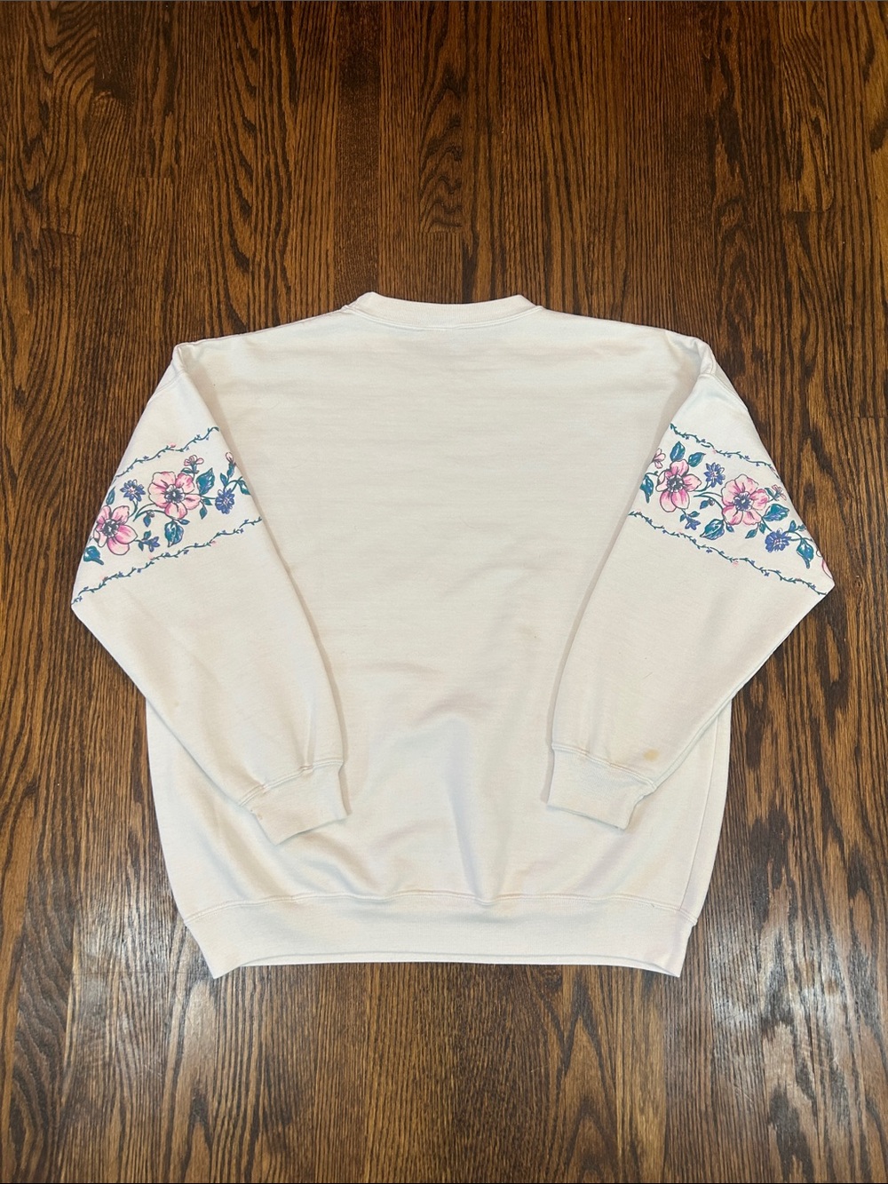 Vintage 90s Floral Sweatshirt - Picture 8 of 10